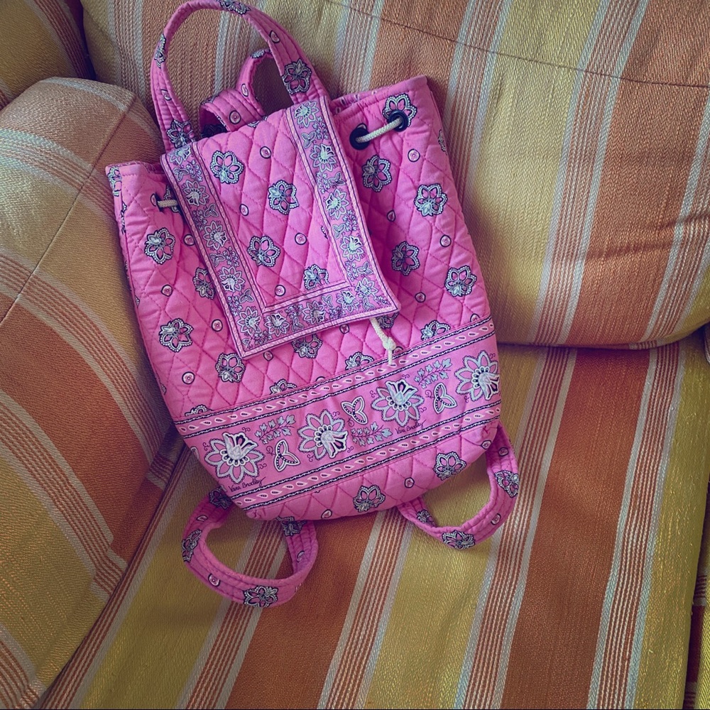 Pink Paisley Vera Bradley Backpack